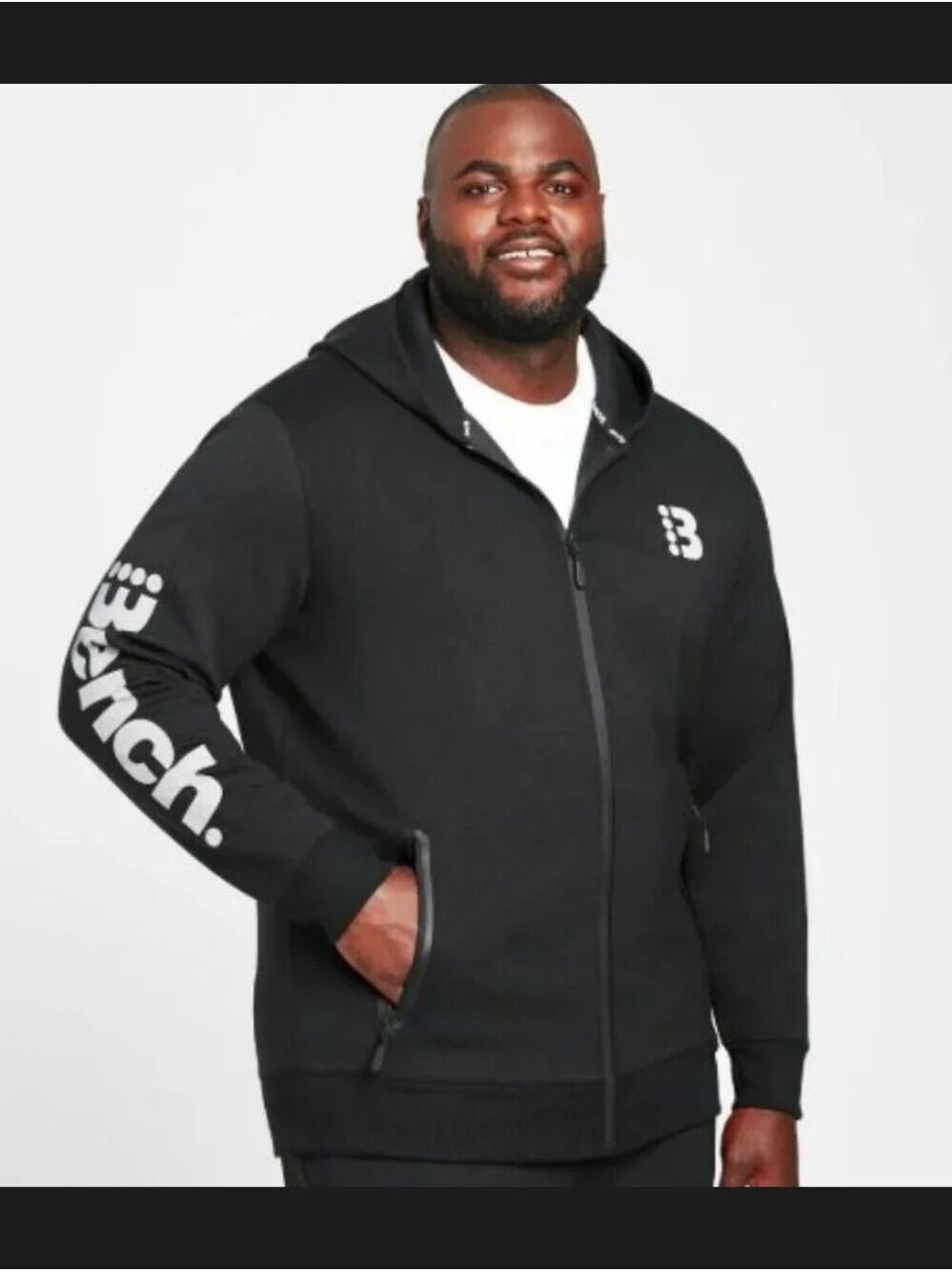 BENCH FULL-ZIP HOODIE - TAG $120